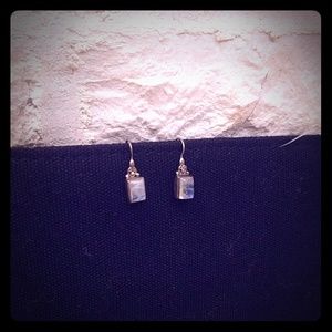 Moonstone earrings